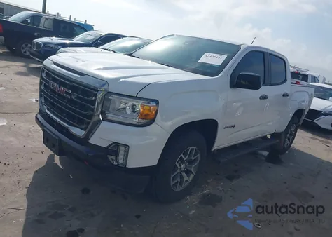 2021 GMC Canyon 4Wd Short Box At4 - Leather z USA, uszkodzony, nr VIN 1GTG6FENXM1106153
